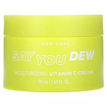 I Dew Care, Say You Dew, увлажняющий крем с витамином C, 50 мл (1,69 жидк. Унции)