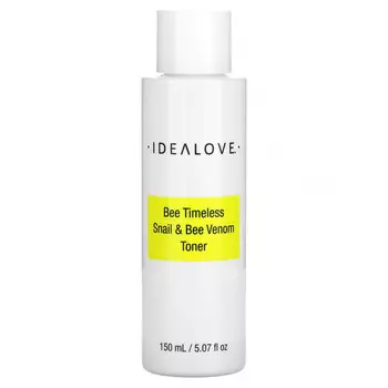 Idealove, Bee Timeless, тоник с улиткой и пчелиным ядом, 150 мл (5,07 жидк. Унции)