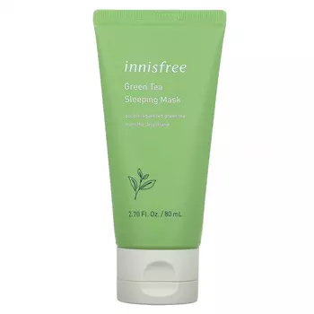 Innisfree, Спящая маска с зеленым чаем, 80 мл (2,7 жидк. Унции)