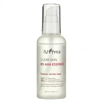 Isntree, Clear Skin 8% AHA Essence, эссенция, 100 мл (3,38 жидк. унции)