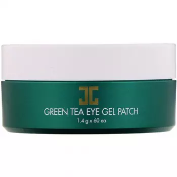 Jayjun Cosmetic, Гелевый патч для глаз с зеленым чаем, 60 патчей, 1,4 г каждый