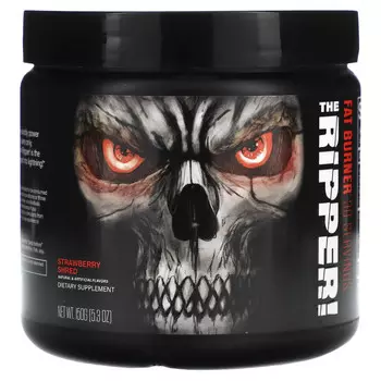 JNX Sports, The Ripper, жиросжигатель, клубничный клочок, 150 г (5,3 унции)