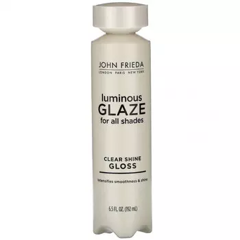 John Frieda, Luminous Glaze, Прозрачный блеск для блеска, 6,5 жидких унций (192 мл)