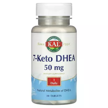 KAL, 7-кето-ДГЭА, 50 мг, 30 таблеток