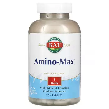 KAL, Amino-Max, 250 Tablets