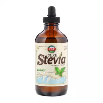 KAL, Чистый экстракт стевии, 8 жид.унции(236.6 мл)
