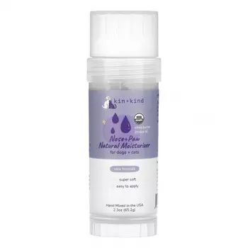 Kin+Kind, натуральное увлажняющее средство для носа и лап, для собак и кошек, 65,2 г (2,3 унции)