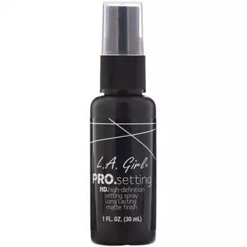 L.A. Girl, Pro Setting HD, спрей для фиксации макияжа, 30 мл