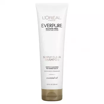 L'Oral, EverPure, Simply Clean Shampoo, эфирное масло, 250 мл (8,5 жидк. Унции)