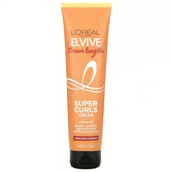 L'Oreal, Elvive, Dream Lengths, крем для супер-кудрей, 150 мл (5,1 жидк. Унции)