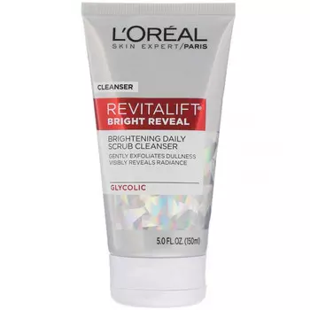 L'Oreal, Ежедневный очищающий скраб для сияния кожи Revitalift Bright Reveal, 150 мл