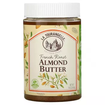 La Tourangelle, Французская обжаренная миндальная паста, 454 г (16 унций)