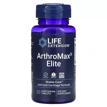 Life Extension, ArthroMax Elite, 30 вегетарианских таблеток