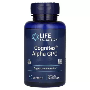 Life Extension, Cognitex Basics, 30 мягких желатиновых капсул