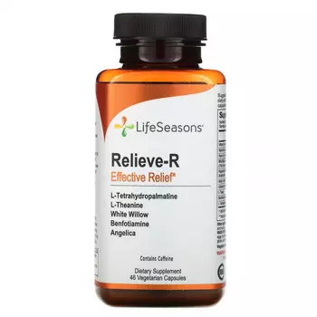 LifeSeasons, Relieve-R, Effective Relief, 46 вегетарианских капсул