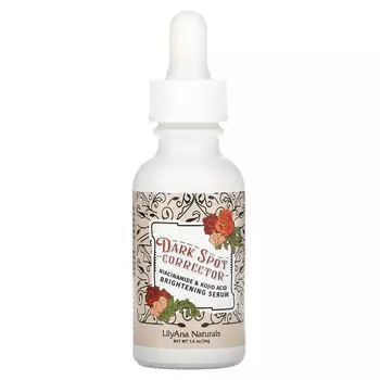 Lilyana Naturals, Корректор темных пятен, осветляющая сыворотка, 30 г (1 унция)
