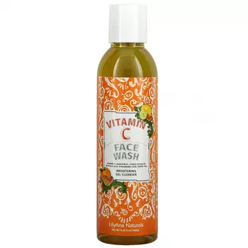 Lilyana Naturals, Средство для умывания с витамином C, 188 мл (6,35 жидких унций)