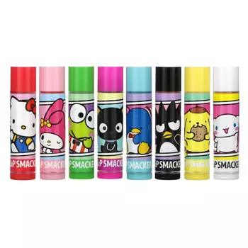 Lip Smacker, Hello Kitty and Friends, бальзам для губ, ассорти, 8 упаковок, 4 г (0,14 унции)