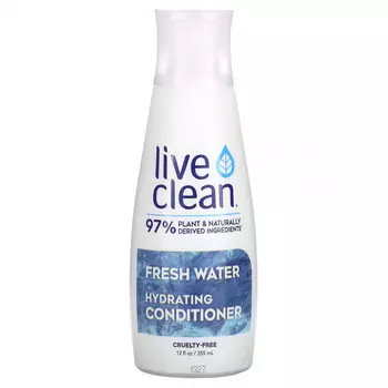 Live Clean, Увлажняющий кондиционер, свежая вода, 12 жидк. унц. (350 мл)