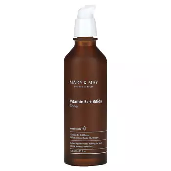 Mary&May, Витамин B5 + Bifida, тоник, 120 мл (4,05 жидк. Унции)