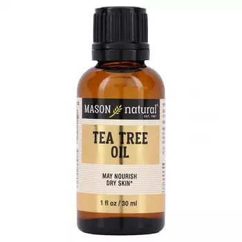 Mason Natural, Масло чайного дерева 1 жидких унции (30 мл)