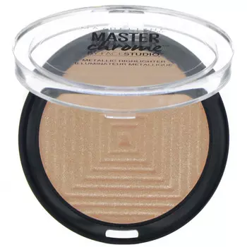 Maybelline, Master Chrome, хайлайтер с металлическим блеском, оттенок Molten Topaz 200, 6,7 г