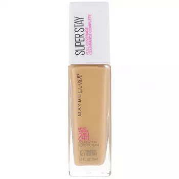 Maybelline, Super Stay, Full Coverage Foundation, 127 Sandy Beige, 1 fl oz (30 ml)