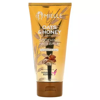 Mielle, Успокаивающий бальзам для волос, смесь овса и меда, 177 мл (6 жидк. Унций)