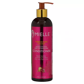 Mielle, Увлажняющий кондиционер для распутывания волос, гранат и мед, 355 мл (12 жидк. Унций)