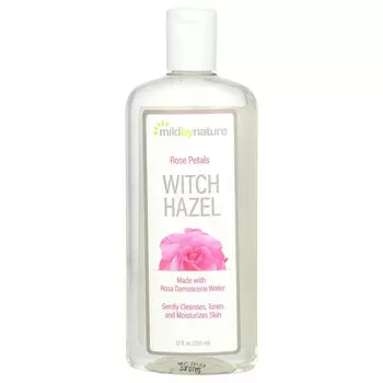 Mild By Nature, гамамелис с лепестками роз, тонер без спирта, 355 мл (12 жидк. унций)