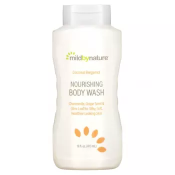 Mild By Nature, питательный гель для душа, кокос и бергамот, 473 мл (16 жидк. унций)