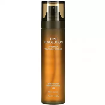 Missha, Time Revolution, Спрей-эссенция для лечения артемизии, 4,05 жидких унций (120 мл)