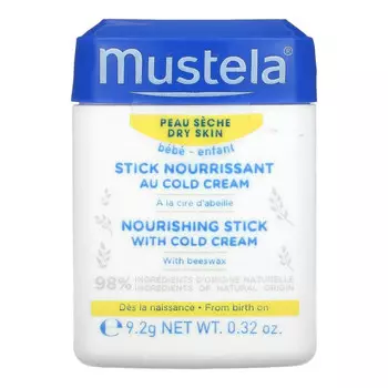 Mustela, Baby, питательный стик с холодным кремом, 9,2 г (0,32 унции)