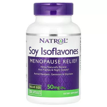 Natrol, Соевые изофлавоны, 10 мг, 120 капсул