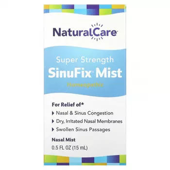 NaturalCare, SinuFix, суперсильный назальный спрей, 15 мл (0,5 жидк. унции)