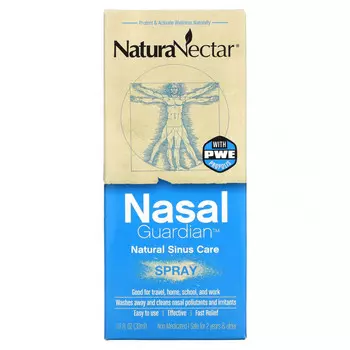 NaturaNectar, Nasal Guardian, назальный спрей, 30 мл (1,0 жидк. унция)