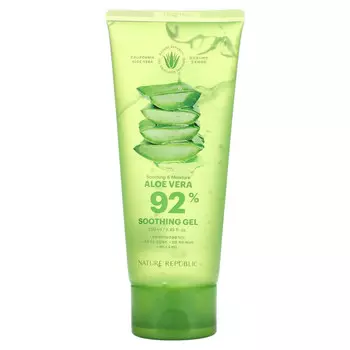 Nature Republic, Успокаивающее и увлажняющее алоэ вера, 250 мл (8,45 жидк. Унции)