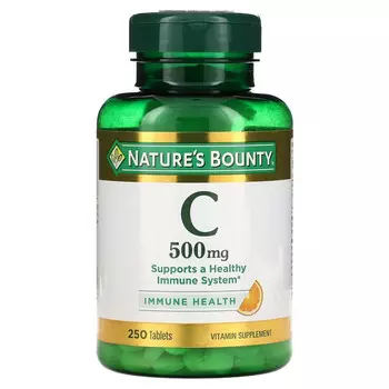 Nature's Bounty, Витамин С, 500 мг, 250 таблеток