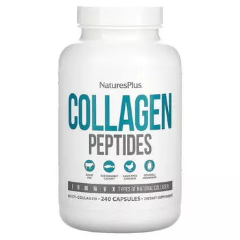 NaturesPlus, Коллагеновые пептиды, 240 капсул