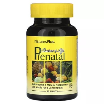 NaturesPlus, Source of Life Prental`` 90 таблеток