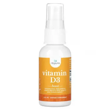 NB Pure, Витамин D3, 2 жидк. Унции