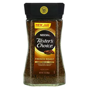 Nescaf?, Taster's Choice, Instant Coffee, French Roast, 7 oz (198 g) Тестер Чойс, растворимый кофе, французской обжарки, 7 унций (198 грамм)