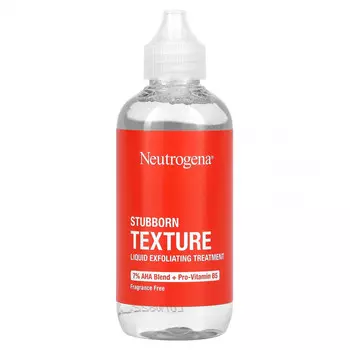 Neutrogena, Stubborn Texture, жидкое отшелушивающее средство, без отдушек, 127 мл (4,3 жидк. Унции)