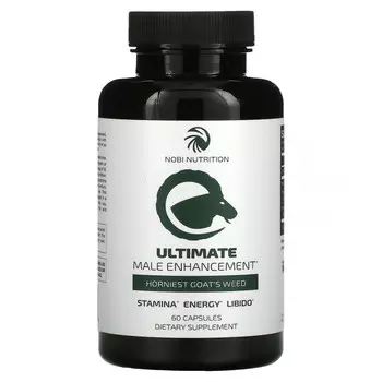 Nobi Nutrition, Ultimate Male Enhancement, 60 капсул