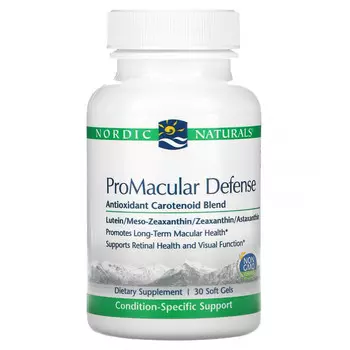 Nordic Naturals, ProMacular Defense, 30 мягких таблеток
