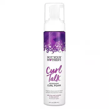 Not Your Mother's, Curl Talk, освежающая пенка для локонов, 236 мл (8 жидк. Унций)