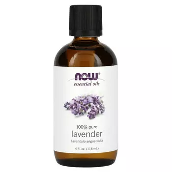 NOW Foods, эфирные масла, лаванда, 118 мл (4 жидк. унции)