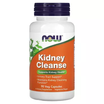 NOW Foods, Kidney Cleanse, 90 растительных капсул
