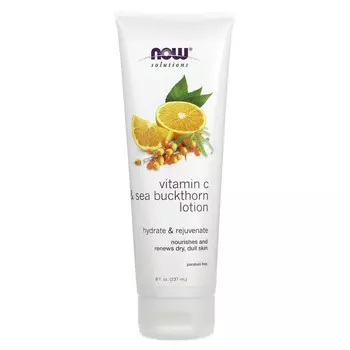 NOW Foods, Лосьон с витамином C и облепихой, 8 жидких унций (237 мл)
