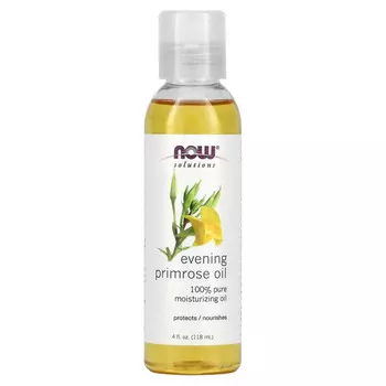 NOW Foods, Solutions, масло примулы вечерней, 118 мл (4 жидких унции)